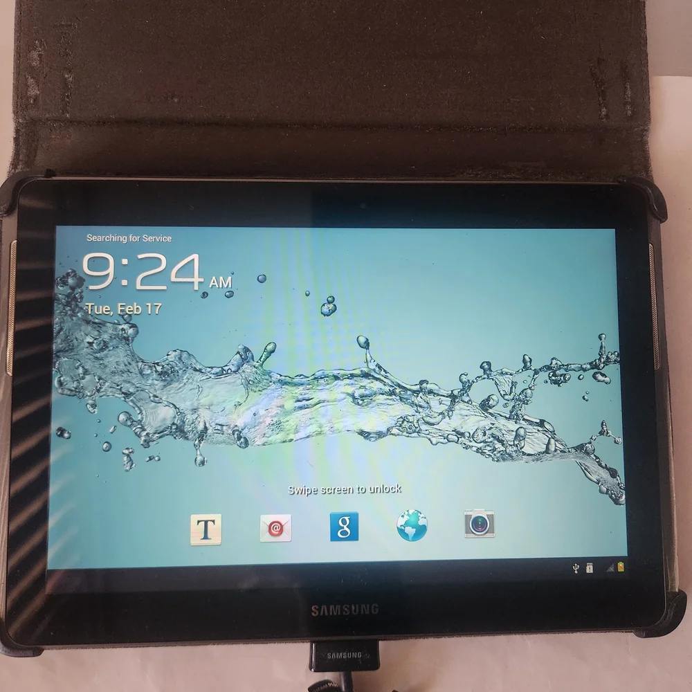 Samsung Black Tablet